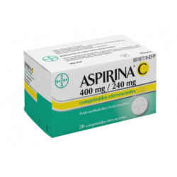 Aspirina c 400 mg/240 mg comprimidos efervescentes